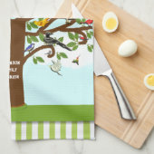 Famille Réunion Décor Cuisine Serviette (Quart Plié)