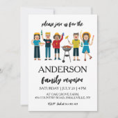 famille réunion famille invitation (Devant)