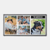 Famille simple personnalisée Collage photo Mat (Recto)