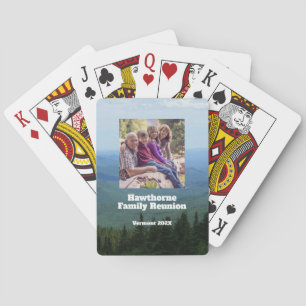 Famille Souvenir de la Réunion Cartes de jeu