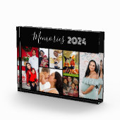 Famille Souvenirs 5 photo collage noir Blocs photo (Droite)