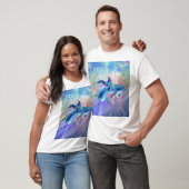Famille T-Shirt Dolphin Couple (Unisexe)