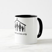 Familles bibliques logo mug (Devant droit)