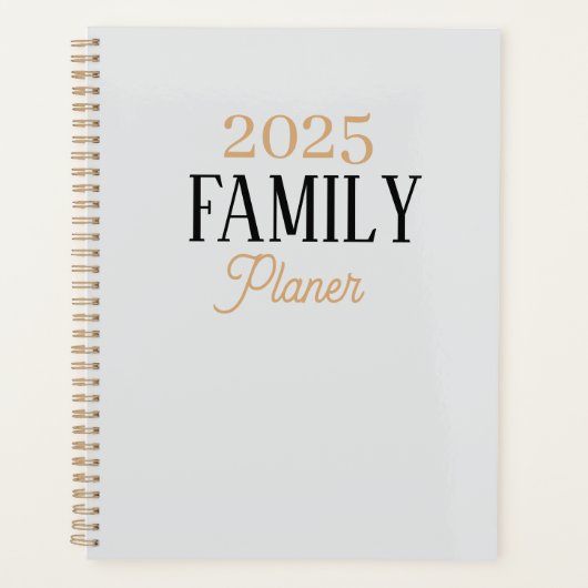 Family 2025 Planer Planner (Voorkant)