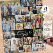 Family 21 Photo Script Hartnaam Legpuzzel