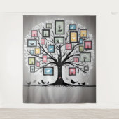 Family Afbeelding Tree 02 Wandkleed (Voorkant)