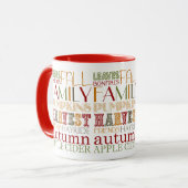 Family and Friends Thanksgiving Mug (Devant gauche)