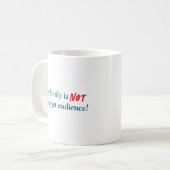 Family Audience-schrijver Koffiemok (Voorkant links)