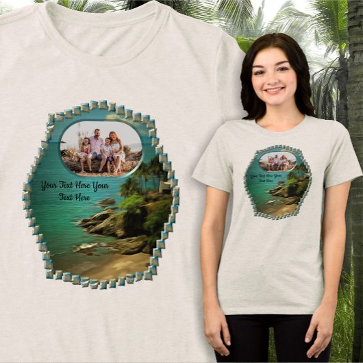 Family Beach Dream 0026 Tri-Blend Shirt