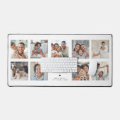 Family Calligraphy | 9 Photo Collage Personalized  (Clavier et souris)