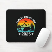 Family Camping Trip 2025 Matching Crew Summer Vaca Muismat (Met muis)