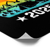 Family Camping Trip 2025 Matching Crew Summer Vaca Poster (Hoek)