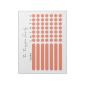 Family Chore Chart Command Center Kinder Planner Notitieblok (Gedraaid)