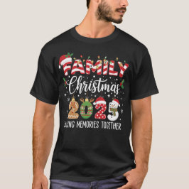 Family Christmas 2025 Matching Costume Xmas Squad  T-shirt