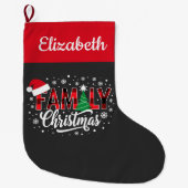 Family Christmas Grote Kerstsok (Voorkant)