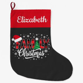 Family Christmas Grote Kerstsok