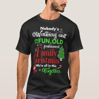 Family Christmas Vacation Pajamas Funny XMAS Ugly T-shirt