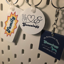 Family, comic book pop design sleutelhanger