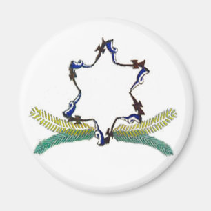 Family Crest Magnet Round Magneet