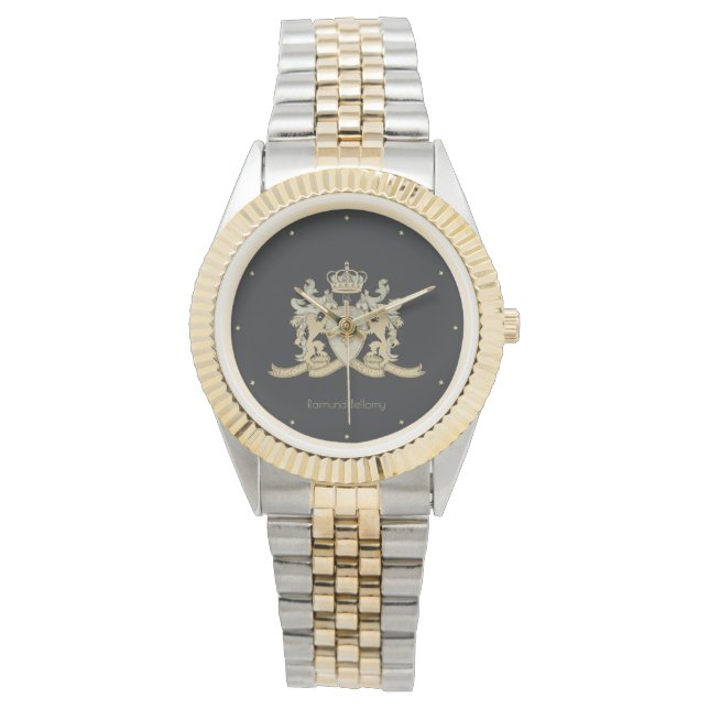 Family Crest Watch Horloge (Voorkant)