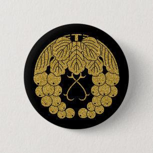 [Family Crests] Twee druiven Button
