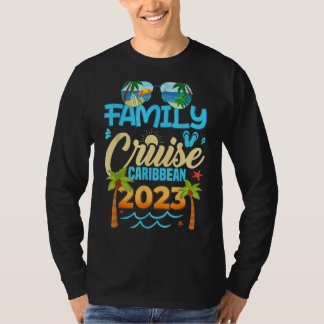 Family Cruise Caribbean 2023 Summer Matching Vacat T-shirt