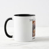 Family & Dog Photo Mug Personalized Gift (Gauche)