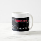 family, firearms, freedom and felines mug (Devant droit)