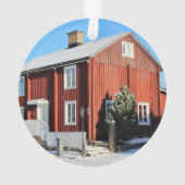 Family First Christmas Housewarming New Home Ornament (achterkant)