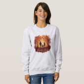 Family First – Thanksgiving Silhouette Sweatshirt (Devant entier)