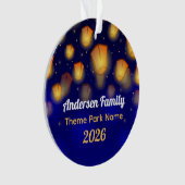 Family Floating Lanterns Vacation Tree (devant)