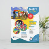 Family Fun Day Flyer Template (Debout devant)