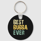 Family Funny Retro Beste Bub Ooit Sleutelhanger (Voorkant)