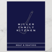 Family Kitchen Meat & Seafood Divider | marine (Achterkant)