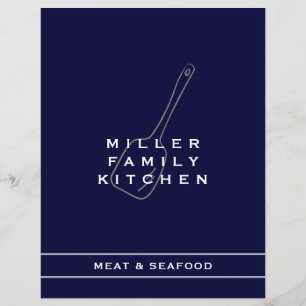 Family Kitchen Meat & Seafood Divider marine