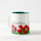 Family Love Coffee Mok (Voorkant links)