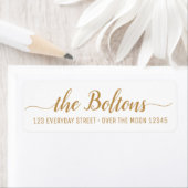 Family Name Custom Calligraphy Modern Font Elegant Etiket (Insitu)