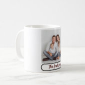 Family Name Photo Mug – Gift for Loved Ones (Devant gauche)
