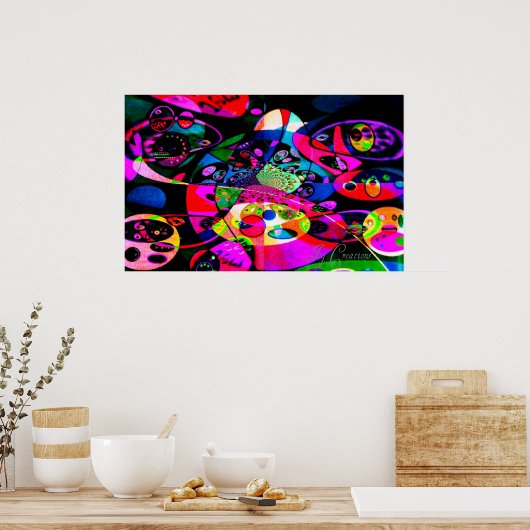 "Family Orbits" Poster (Keuken)