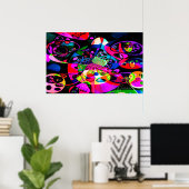 "Family Orbits" Poster (Thuiskantoor)