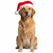 Family Pet Dog Cut Out Christmas Tree Ornament Fotobeeldje Ornament (Voorkant)