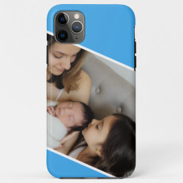 Family Photo  blue  iPhone 11 Pro Max Hoesje