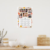 Family Photo Calendar 2026 Poster 18x24 (Cuisine)