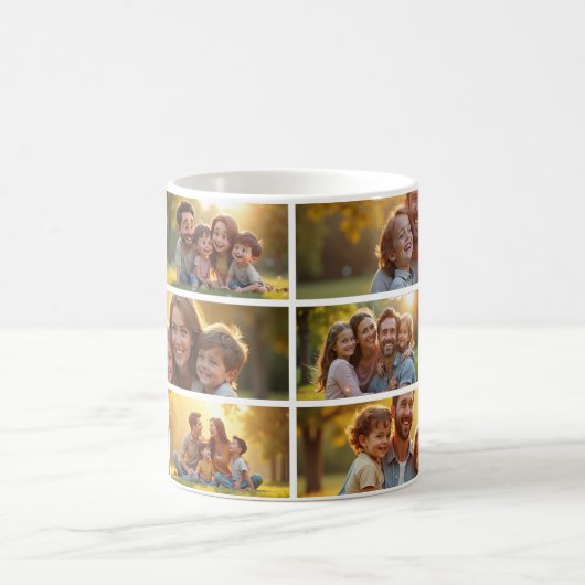 Family Photo Coffee Mug (Centre)