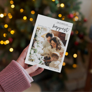 Family Photo Happy Holiday