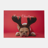 Family Photo Merry kerst Deurmat (Voorkant)