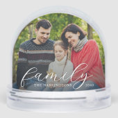 Family Photo Snow Globe (Arrière)
