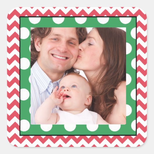 Family Photo Sticker (Voorkant)