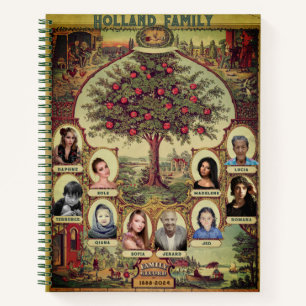 Family Records Tree Personaliseren Notitieboek
