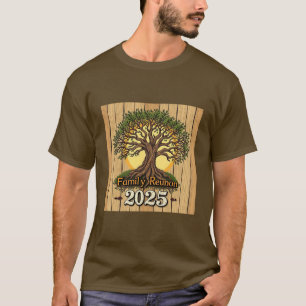 Family Reunion 2025 Couple T-Shirts - Nom Personna